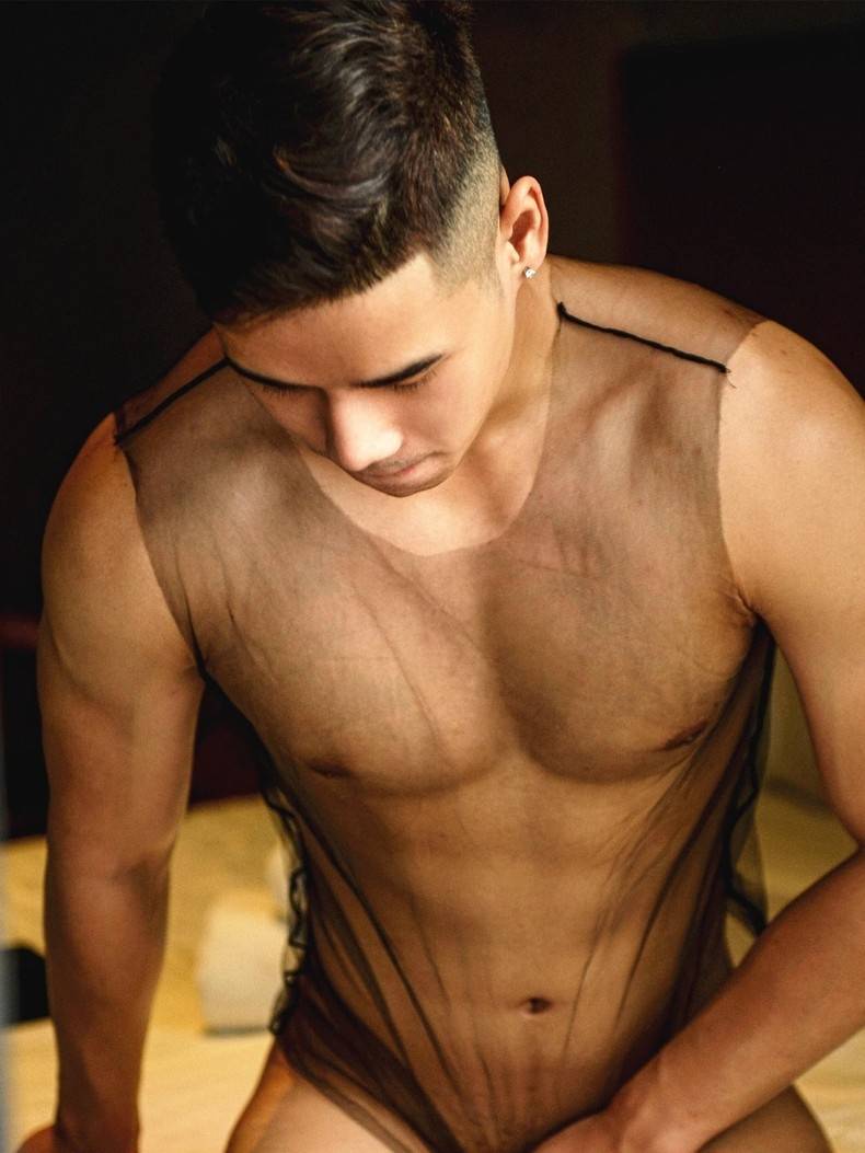 เสื้อแขนกุดซีทรู ( รหัส B278 )