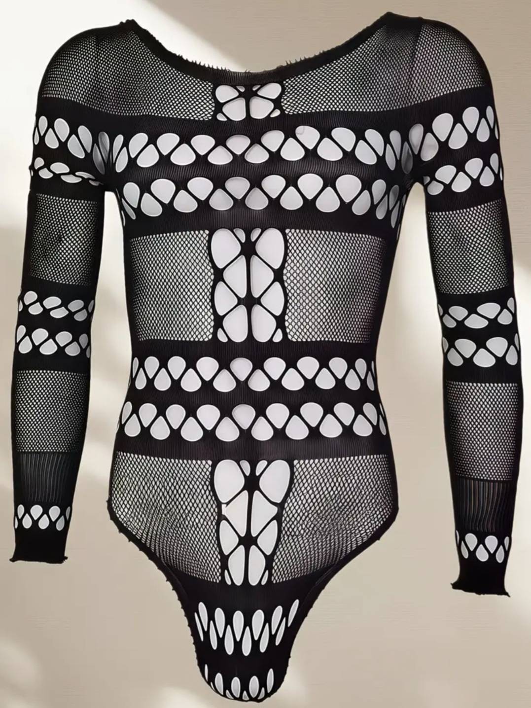 ชุดผ้ายืดซีทรูขนาดฟรีไซส์ ( รหัส B1456 )