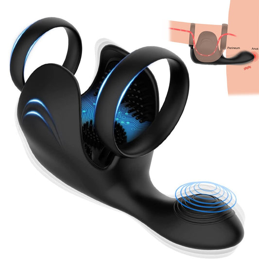 เครื่องสั่นไข่พร้อมก้านแหย่สั่นใต้หว่างขา ( รหัส SA646 )