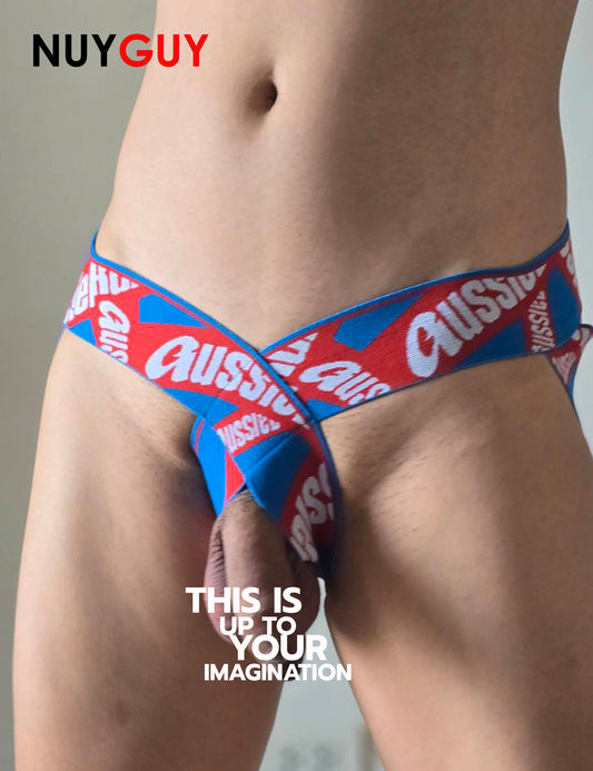 กางเกงในJockstrap โชว์พวงสวรรค์ AUSSIE ( รหัส NG263-1 )