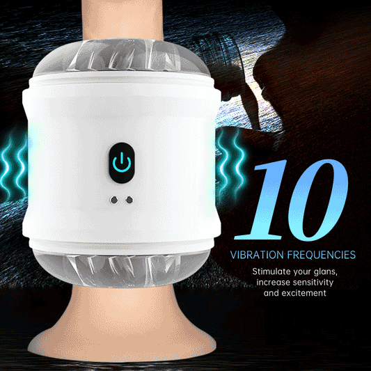 กระบอกสิลิโคนหยุมลำปลายเปิด แบบมีที่สั่น 2 มอเตอร์ โหมดสั่น 10 รูปแบบ ( รหัส IS05 )