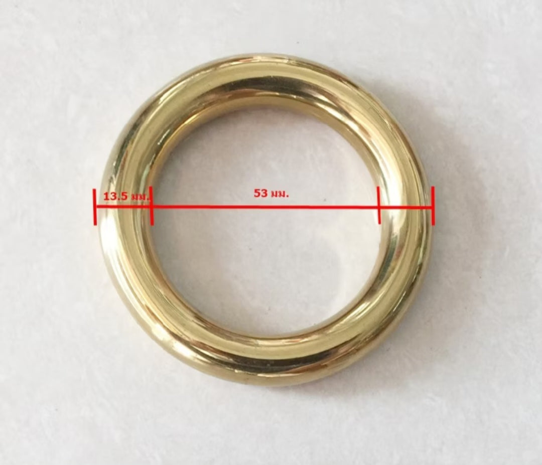 หวงสวมพวงแสตนเลสแบบใหญ่ ( รหัส RD025 )