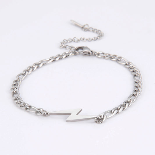 สร้อยข้อเท้าลาย THUNDER ( รหัส E044 )