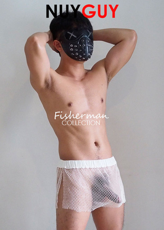 กางเกงขาสั้นตะข่าย NUYGUY FISHERMAN COLLECTION ( รหัส NG1026 )