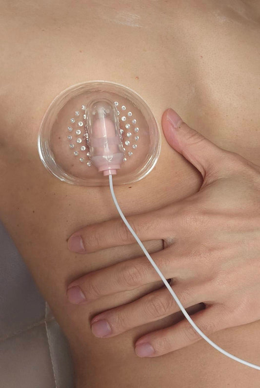 สิลิโคนครอบนมพร้อมที่สั่น  ( รหัส PO232 )