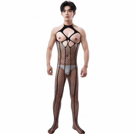 ชุดถุงน่องบอดี้สูท ขนาดฟรีไซส์ ( รหัส ฺB147 )