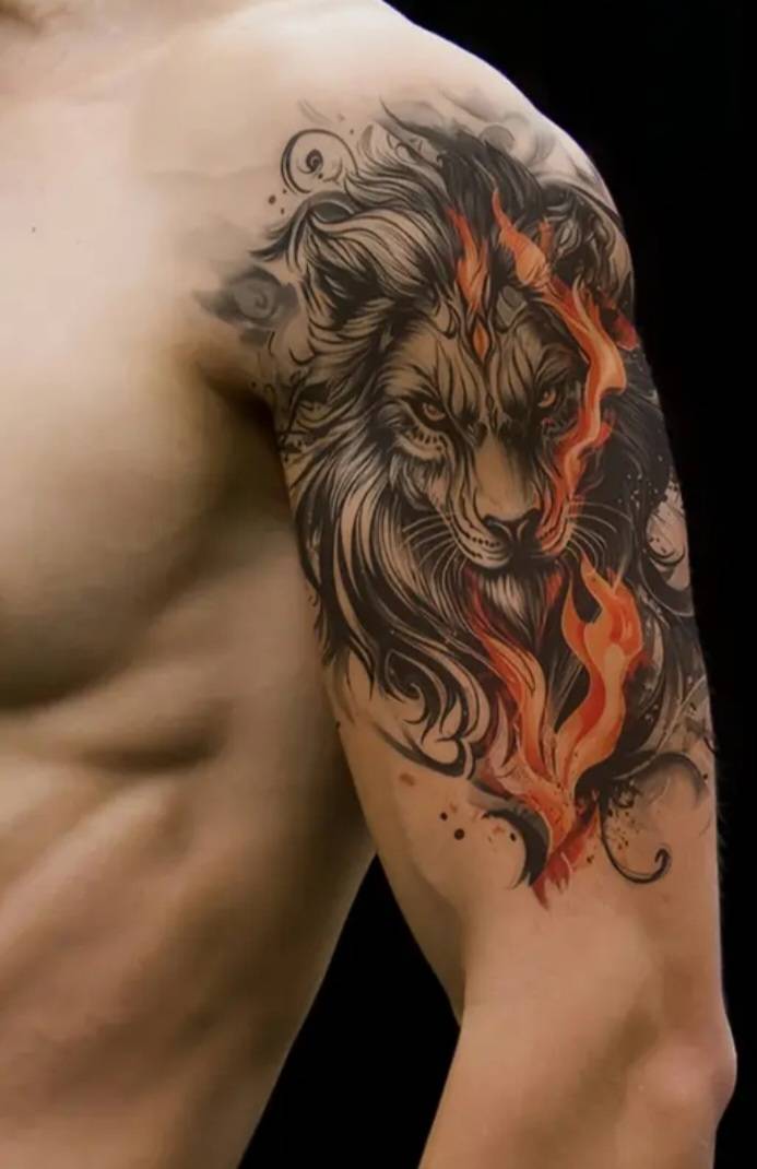 สติกเกอร์รอยสักแบบชั่วคราว ( รหัส AC21 )