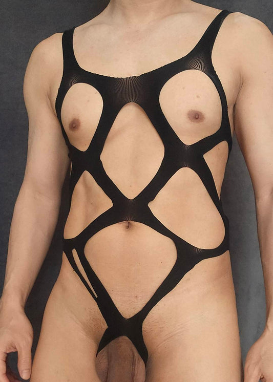 ชุดแหวกเรือนร่างขนาดฟรีไซส์ ( รหัส B1946 )