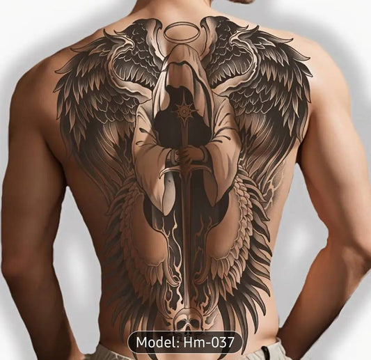 SET9 สติกเกอร์รอยสักแบบชั่วคราว ( รหัส AC25 )