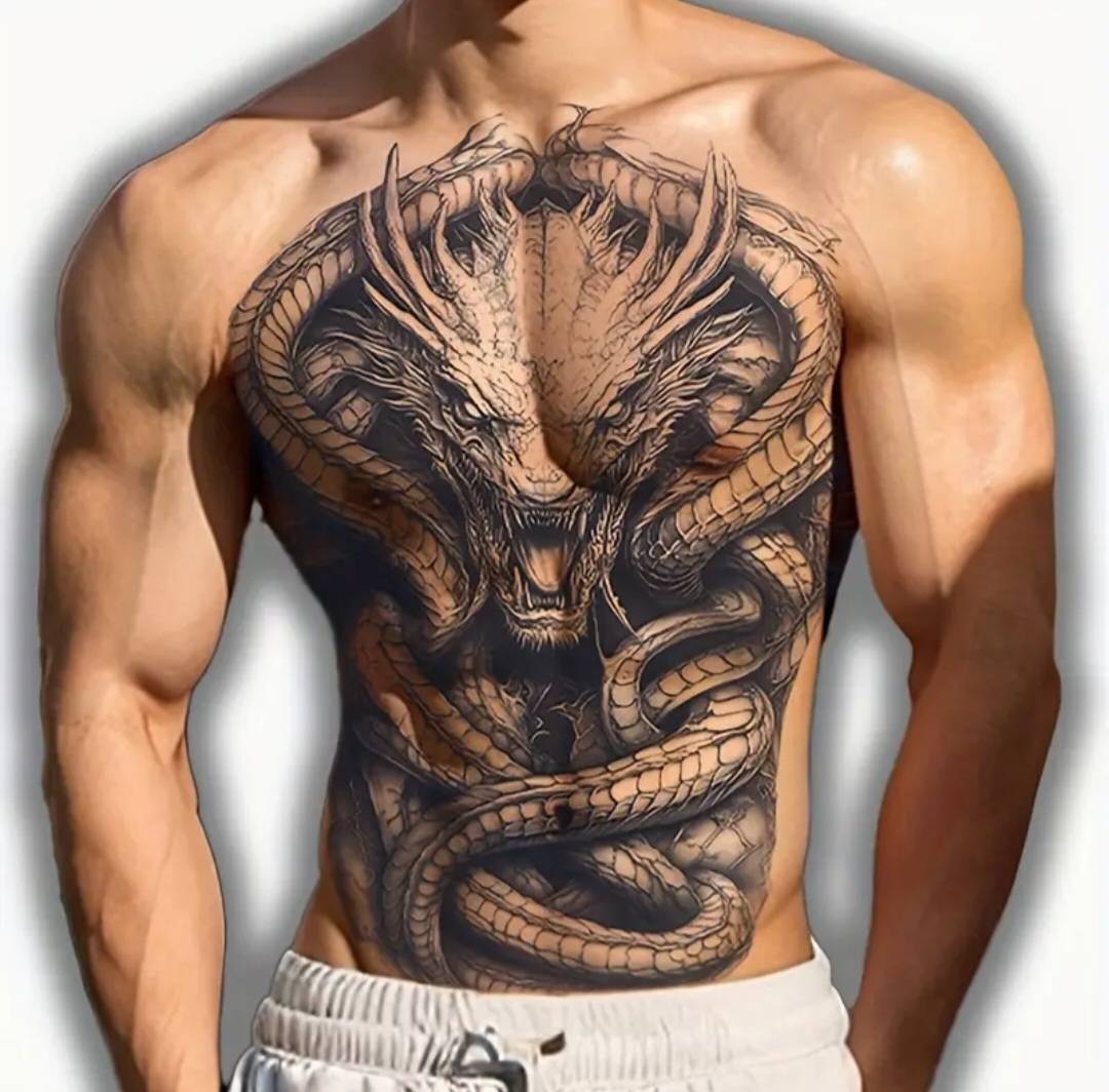 SET10 สติกเกอร์รอยสักแบบชั่วคราว ( รหัส AC27 )