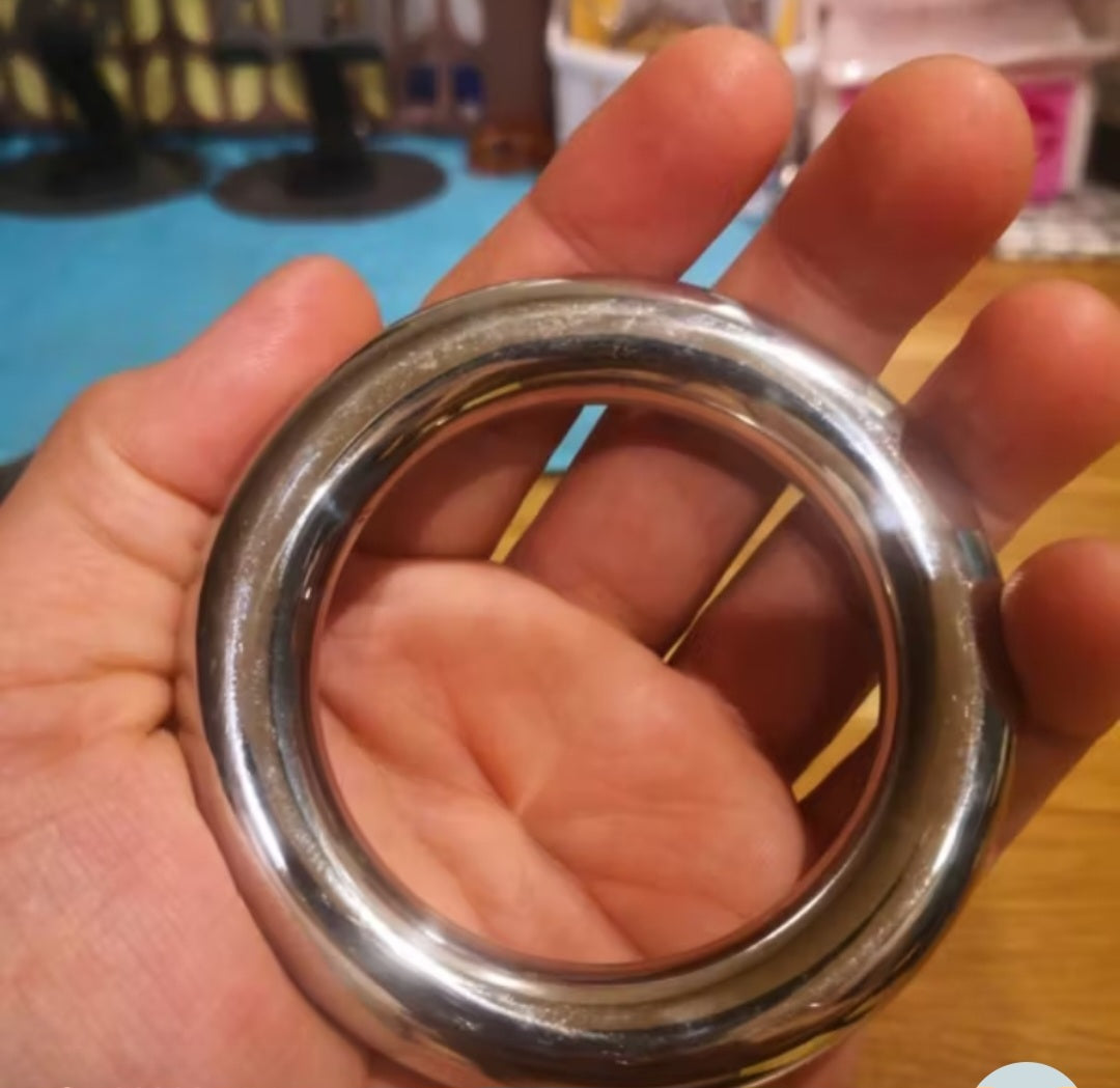 หวงสวมพวงแสตนเลสแบบใหญ่ ( รหัส RD025 )