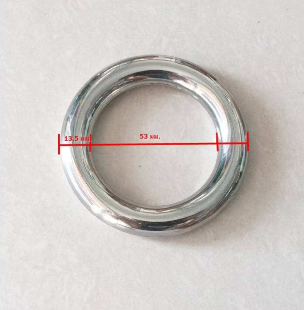 หวงสวมพวงแสตนเลสแบบใหญ่ ( รหัส RD025 )