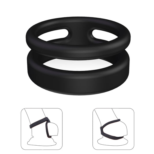 ห่วงสิลิโคนแฝด( รหัส RD423 )