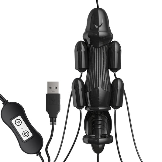 ปลอกสั่นสิลิโคน 8 นิ้ว สั่นได้ 10 โหมด ( รหัส RP497 )